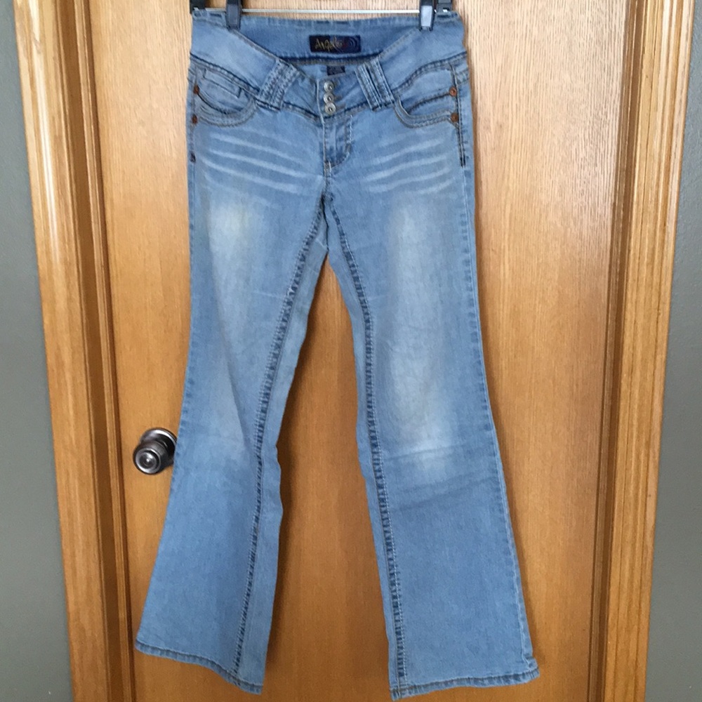 Stretch jeans, boot cut
